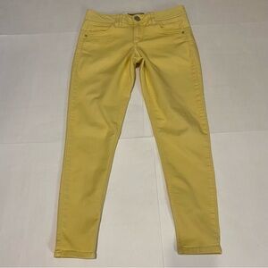 65. Democracy Yellow Skinny Jeans for Women
